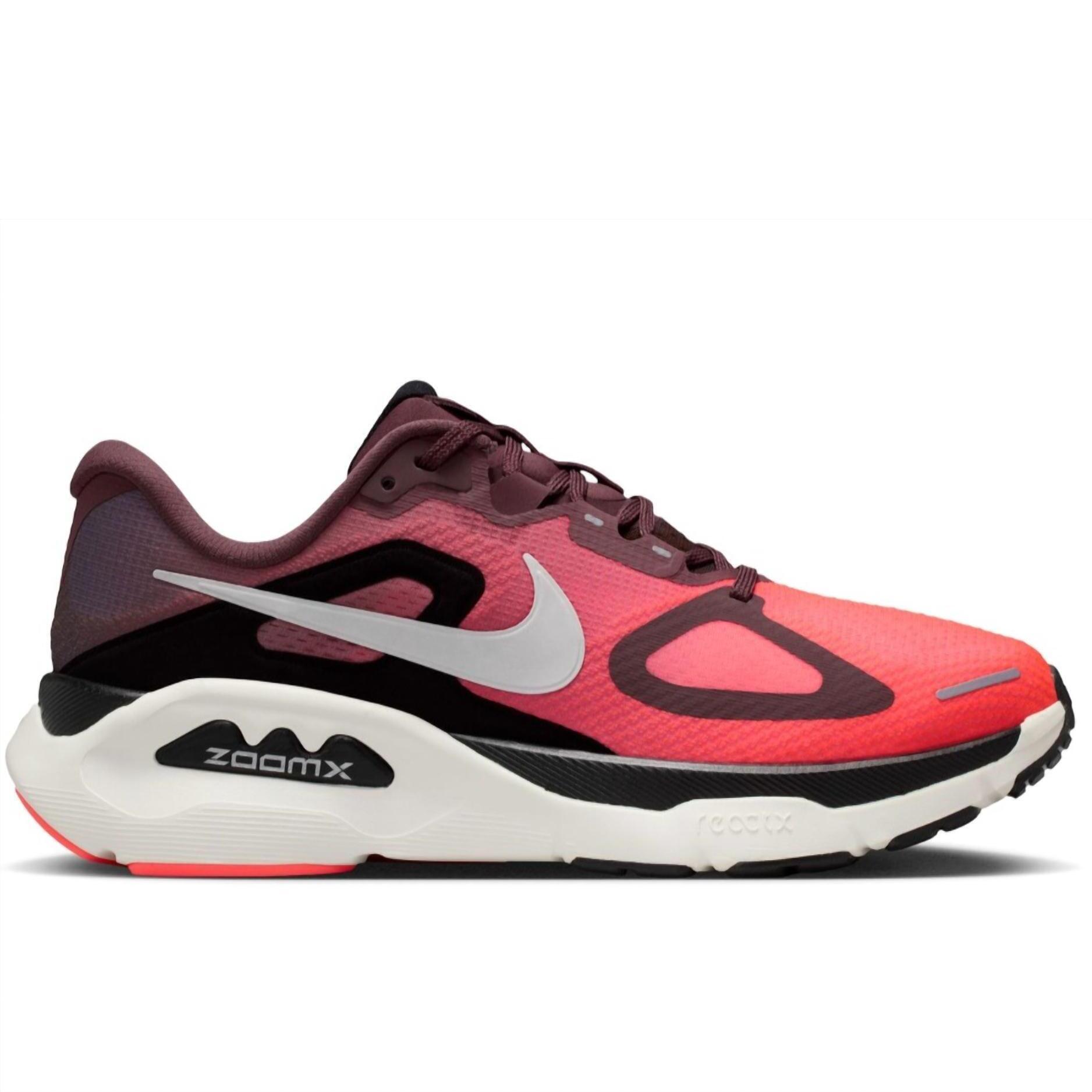New Nike Women's Structure Plus Shoe In Tattoo/Silver/Hot Lava/Black